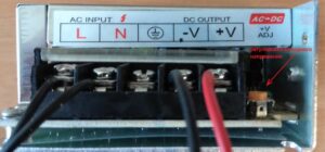 подключение проводов к блоку питания для светодиодной ленты