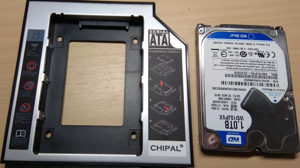 Ноутбук не видит hdd вместо dvd привода