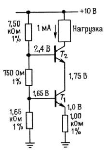 Структурная схема источника тока