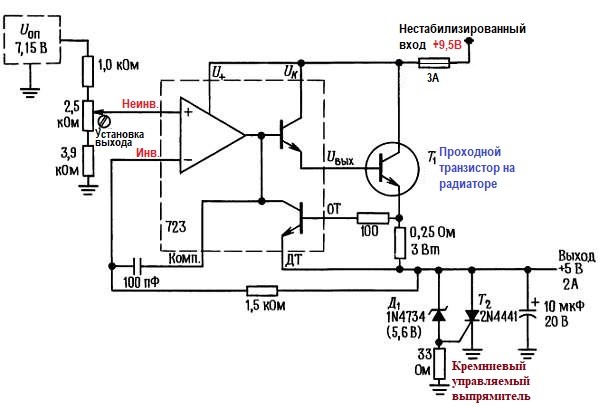 Maa723 схема включения