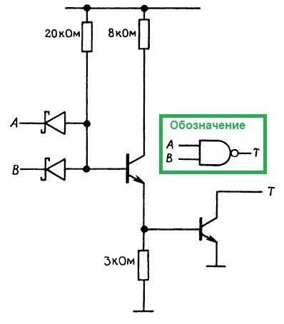 Схема с открытым коллектором