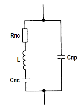 Эквивалентная схема кварцевого резонатора