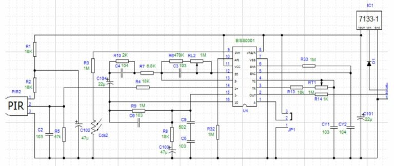 Датчик движения HC-SR501. Технический анализ. Примеры схем