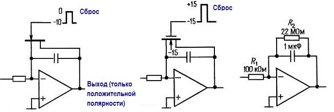 Линейные схемы на основе операционных усилителей