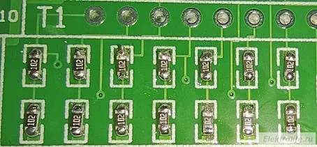 шаг1 самые мелкие резисторы